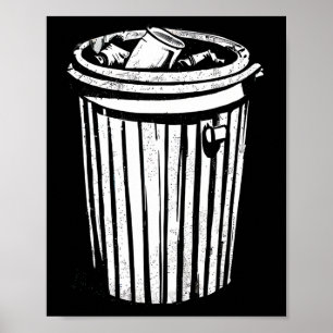 Poster O Gelado de Figurino do Dia das Bruxas Pode Trashc