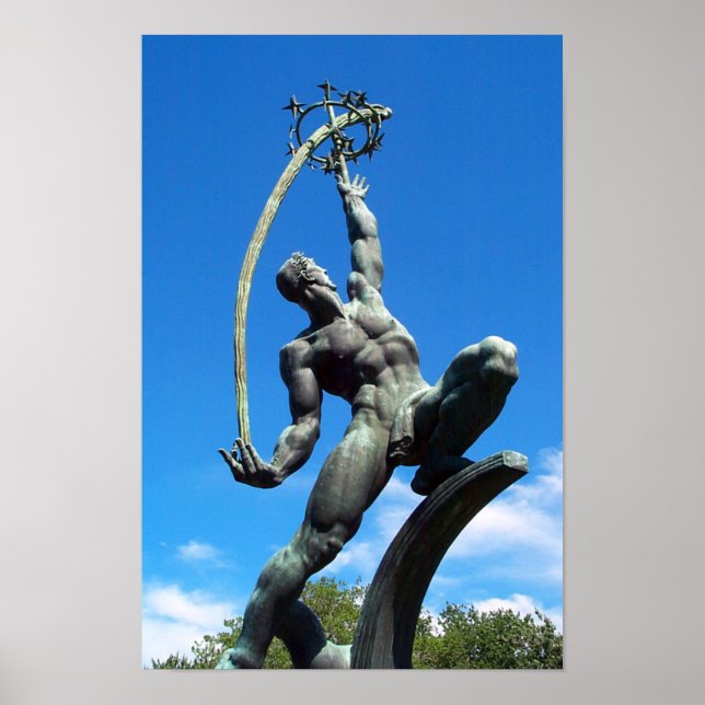 Póster O Gestor do Foguete (Frente)