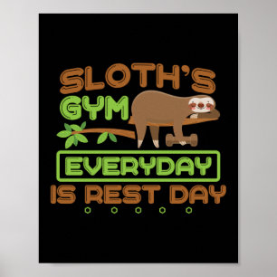 Poster O ginásio de Sloth é dia de descanso