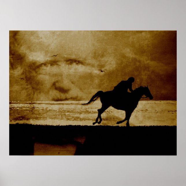 Poster O ginete de mofo - Theodor Storm (Frente)
