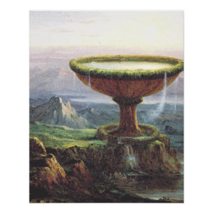 Póster O Globo de Titã por Thomas Cole