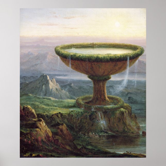 Poster O Goblet do Titã - Thomas Cole (Frente)