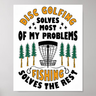 Poster O Golfe De Disco Resolve A Maioria Dos Meus Proble