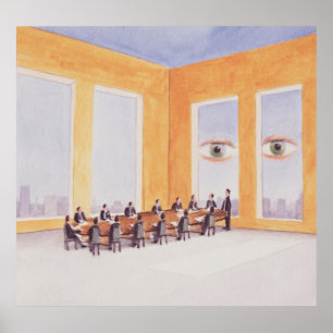 Póster O governo corporativo 2003