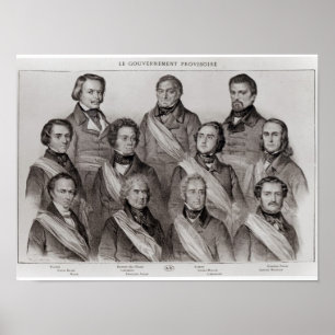 Poster O governo provisório de 1848