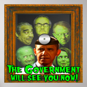 Poster O Governo Vai Te Ver Agora! (Dr. Obama)