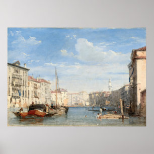 Poster O Grande Canal, Richard Parkes Bonington Fine Art