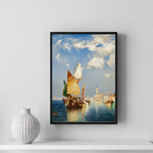 Poster O Grande Canal, Veneza (1903), por Thomas Moran