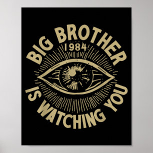 Poster O Grande Irmão Está Observando Você