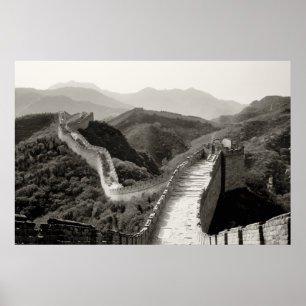 Póster o Grande Muralha da porcelana