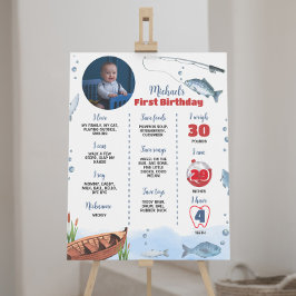 Poster O Grande Sinal de Marco de Primeiro Aniversário de