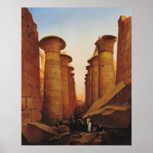 Póster O grande templo de Amun em Karnak