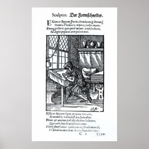 Póster O gravador, publicado por Hartman Schopper