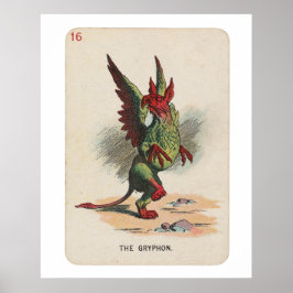 POSTER O GRIFO - ALICE NO PAÍS DAS MARAVILHAS