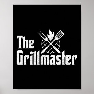 Poster O Grillmaster Churrasco Grelha E Churrasco Chef M