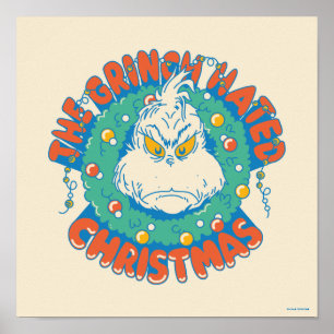 Poster O Grinch Odeia O Natal