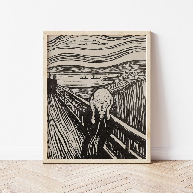 Poster O Grito | Edvard Munch (Criador carregado)