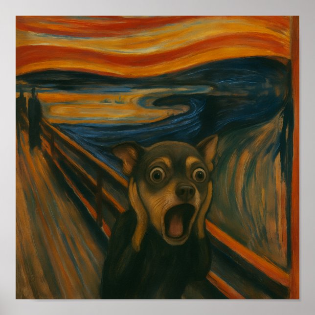 Poster "O Grito Primal de Chi" (Frente)
