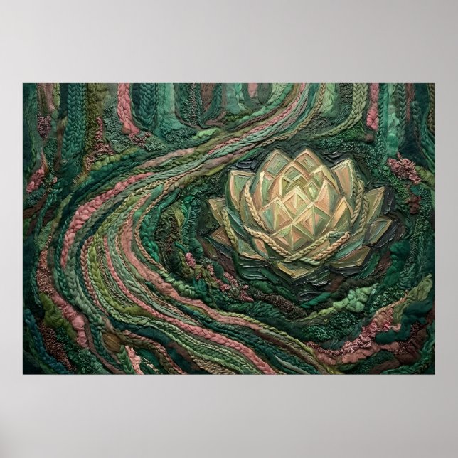 Poster O grito silencioso de uma rosa murcha (Frente)