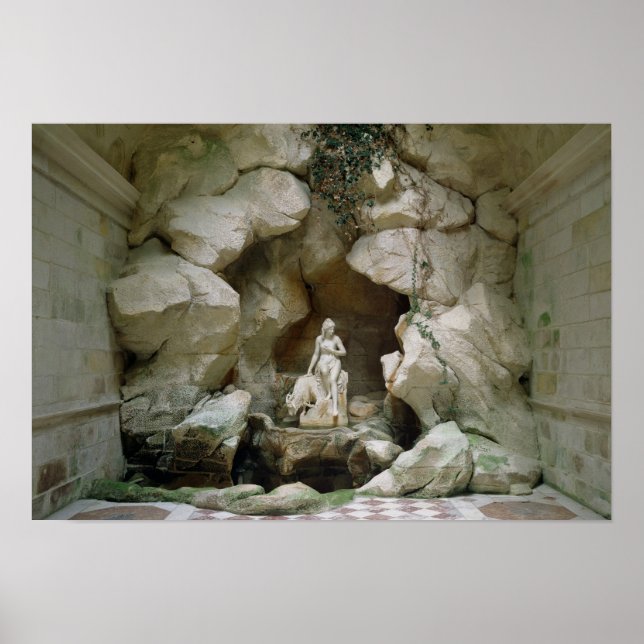 Póster O Grotto da Laiterie de la Reine (Frente)