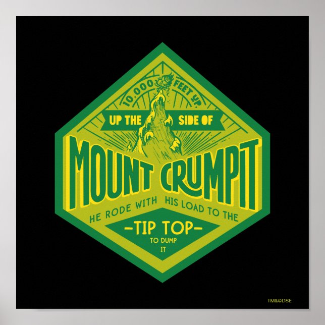 Poster O Grpolegadas | Monte Crumpit (Frente)