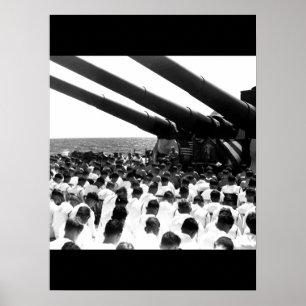 Poster O grupo da imagem stands_War de USS SOUTH DAKOTA