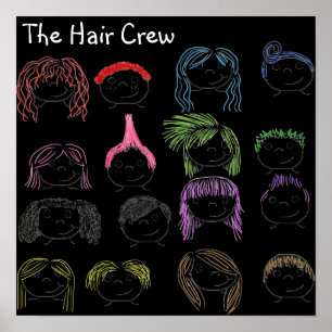Poster O grupo do cabelo