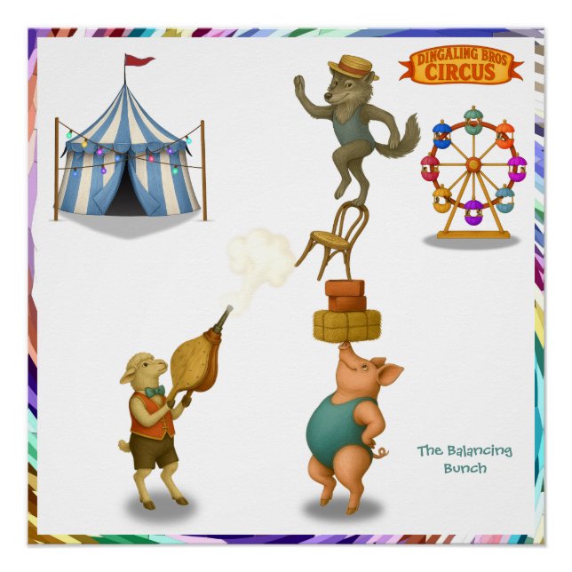 Póster O Grupo Equilibrado (Frente)