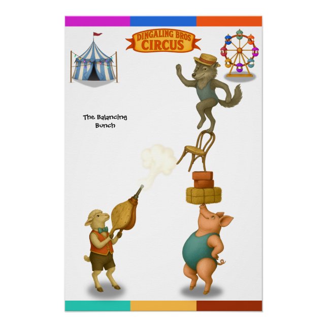Póster O Grupo Equilibrista (Frente)