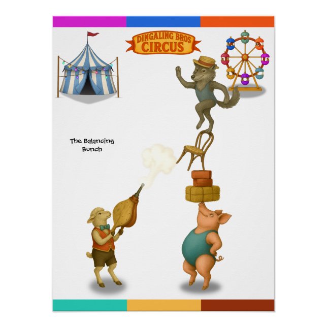 Póster O Grupo Equilibrista (Frente)