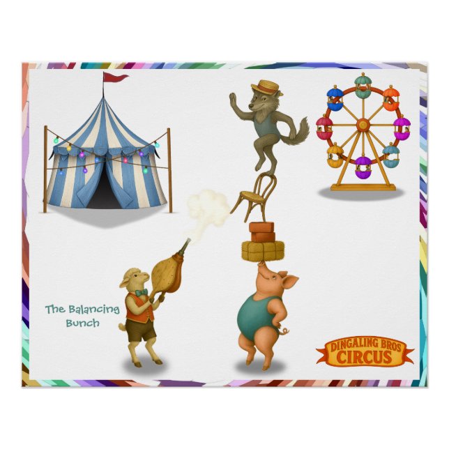 Póster O Grupo Equilibrista (Frente)