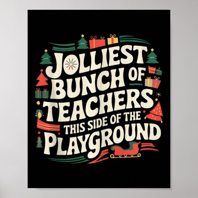 Poster O Grupo Mais Jolliest De Professores Deste Lado Do (Frente)