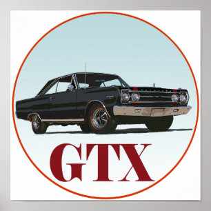 Póster O GTX preto