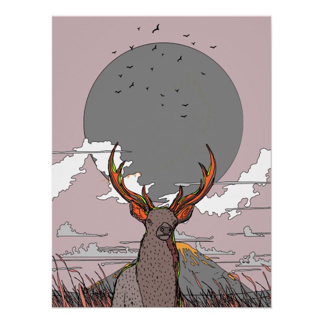Póster O Guardião da Floresta (Frente)