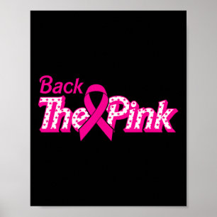 Poster O guerreiro do Cancer cor-de-rosa