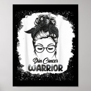 Poster O Guerreiro do Cancer da Pele Sangrou o Sobreviven