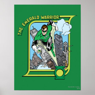 Póster O guerreiro esmeralda