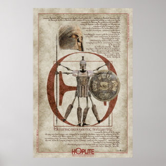 Póster O Guerreiro Sem Fios Hoplite O