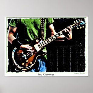 Poster O guitarrista