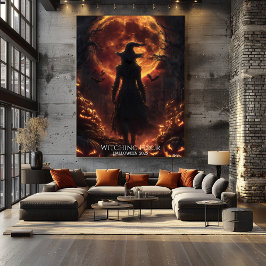 Poster O Halloween da Hora das Bruxas