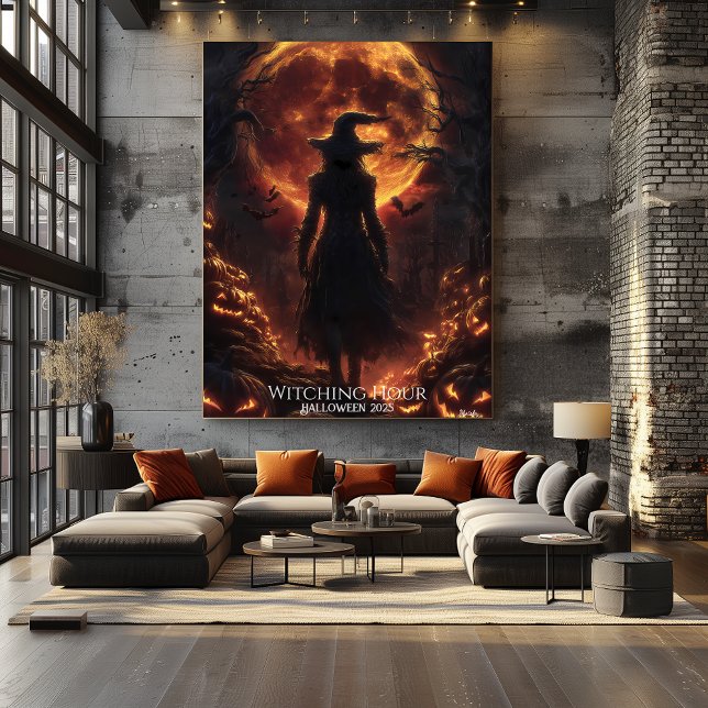 Poster O Halloween da Hora das Bruxas (Criador carregado)