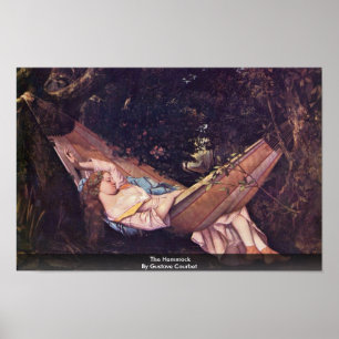 Póster O Hammock por Gustave Courbet