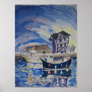 Poster O Harbourmaster, Aberaeron