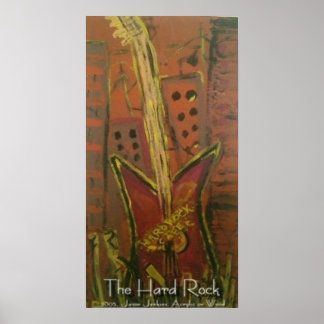 POSTER O HARD ROCK