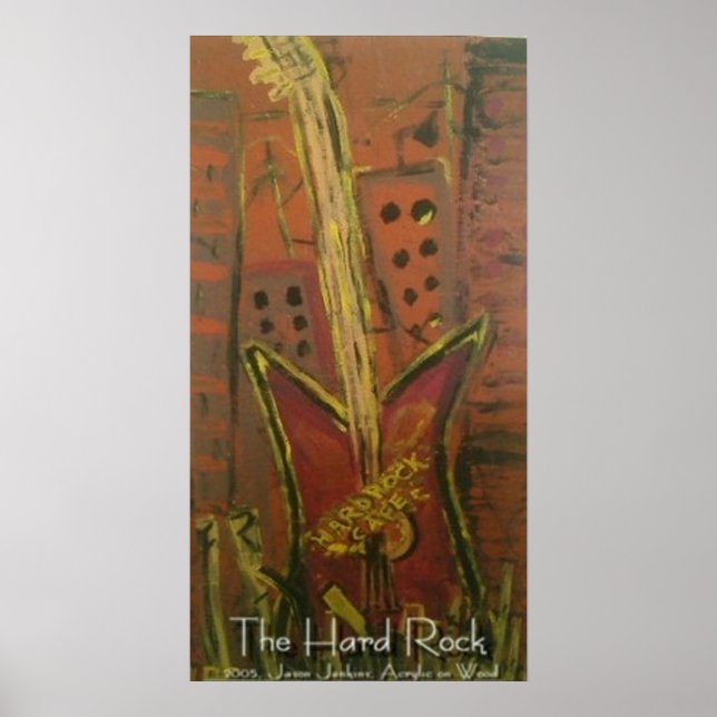 POSTER O HARD ROCK (Frente)