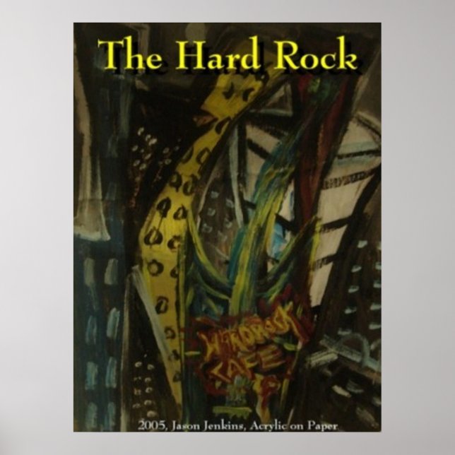 POSTER O HARD ROCK III (Frente)