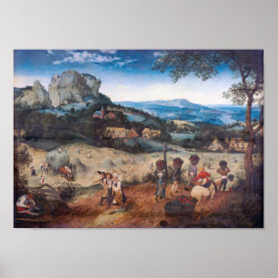 Poster O Haymake, Pieter Bruegel