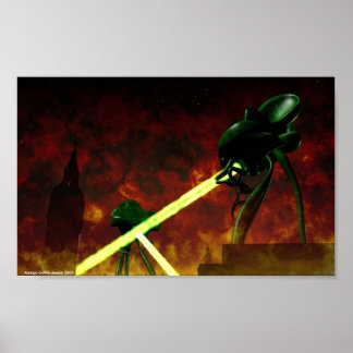 Póster O Heat Ray em Londres