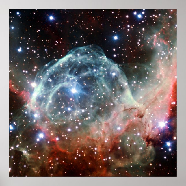 Póster O Helmet Nebula do Thor (Frente)