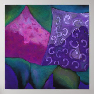 Poster O Hideaway, céu cor-de-rosa roxo